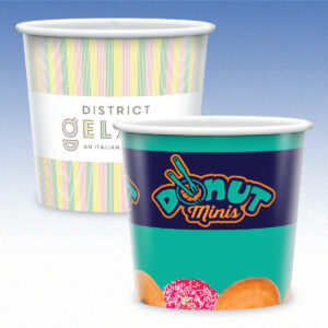 Custom 12 oz-Cold Paper Cups- Paper Containers