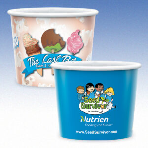 Custom 8 oz-Cold Paper Cups/Containers